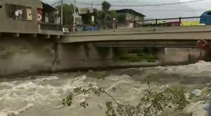 Incrementa caudal del río Rímac tras fuertes lluvias