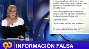 Latina Noticias denuncia información falsa aparecida en redes sociales