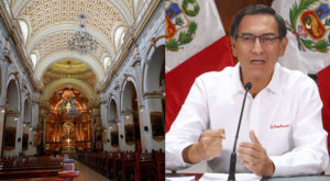 Vizcarra anunció levantamiento de restricciones en iglesias