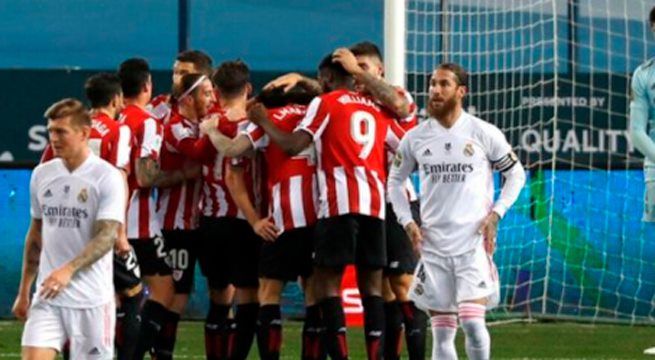 Athletic derrotó al Real Madrid y jugará final de Supercopa ante Barcelona