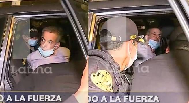 Jaime Cillóniz fue retirado de la casa de su madre por la policía [Video]