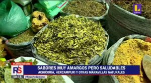 Sabores muy amargos, pero saludables