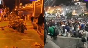 Incidentes en manifestación contra la cuarentena [Video]