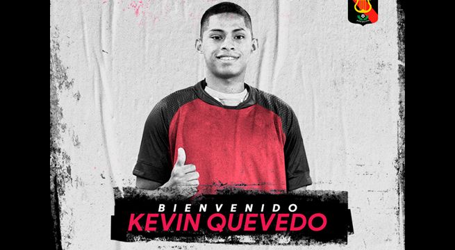 Kevin Quevedo fue anunciado como nuevo jugador del FBC Melgar