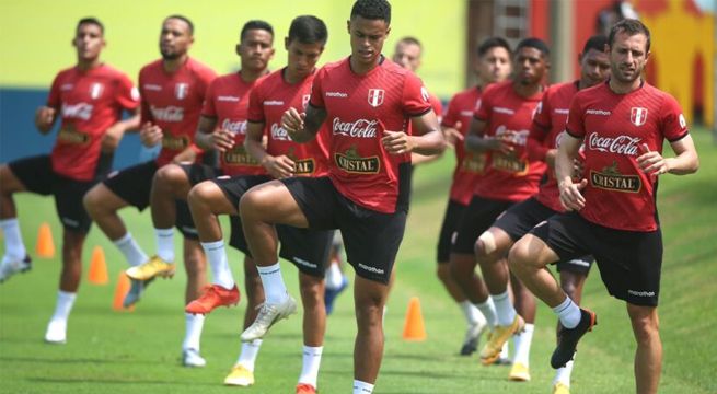 La selección peruana retomó los entrenamientos en la VIDENA