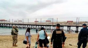 Uso de mascarilla es obligatorio en playas y solo está permitido llevar agua para beber