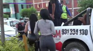 Intervienen a meretrices tras protesta de vecinos en San Juan de Miraflores