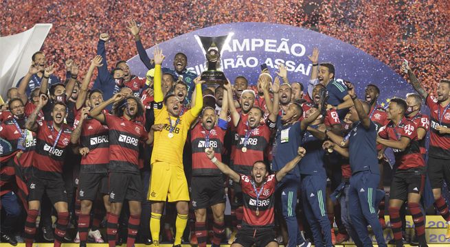 Flamengo se coronó bicampeón del fútbol brasileño