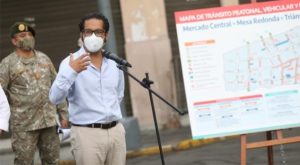 Reinician actividades en Mesa Redonda y Gamarra respetando el aforo del 20%