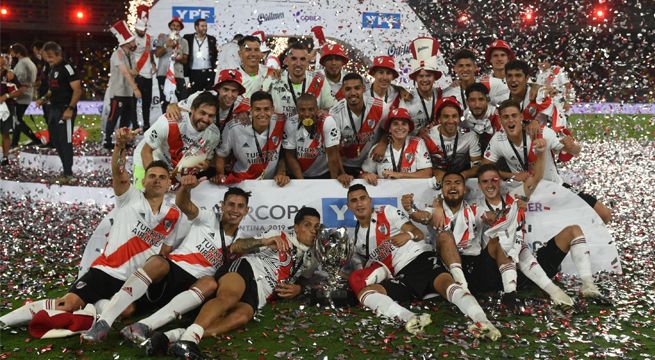 River Plate se corona campeón de la Supercopa Argentina