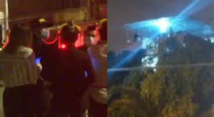 Policía se negó a intervenir fiesta clandestina en San Martín de Porres