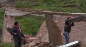 Cajamarca: fuertes lluvias afectaron casas, cultivos y carreteras en Chota