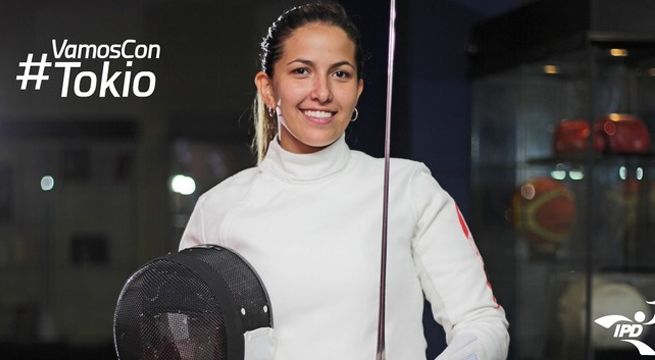 María Luisa Doig logra clasificación a Tokio 2020 en el deporte de Esgrima