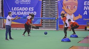 Goalball reinicia entrenamientos en la VIDENA