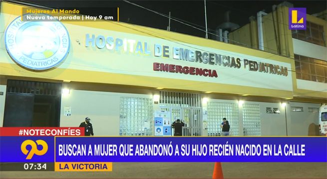 Buscan a mujer que abandonó a su hijo recién nacido en la calle