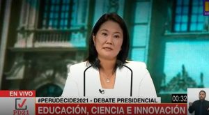 Debate presidencial 2021: Keiko Fujimori apuesta por regresar a la educación presencial