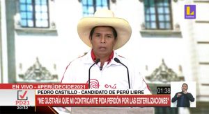 Debate presidencial 2021: Pedro Castillo pidió a Keiko Fujimori disculparse con las mujeres esterilizadas