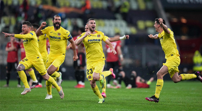 Villareal se corona campeón de la UEFA Europa League