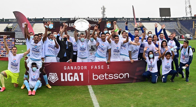 Sporting Cristal se consagró campeón de la Fase 1 de la Liga 1