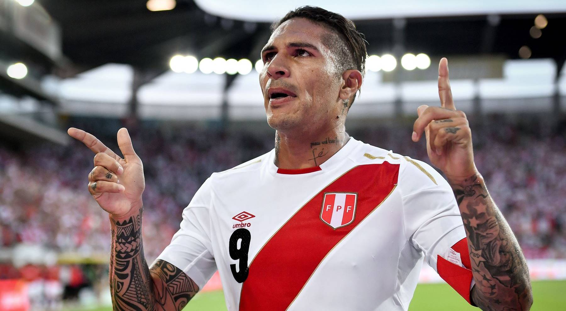 Paolo Guerrero: «Me siento feliz por la victoria, el pueblo peruano lo merecía”