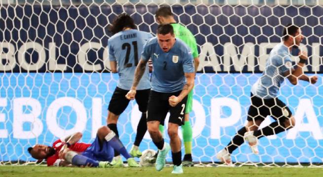 Uruguay y Chile igualaron 1-1 por la Copa América [Video]