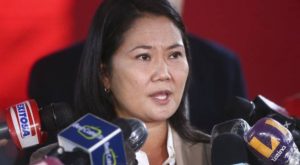 Keiko Fujimori: «Solo pedimos elecciones limpias y que se revisen todas las irregularidades”