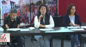 Keiko Fujimori denuncia irregularidades en proceso electoral de la segunda vuelta