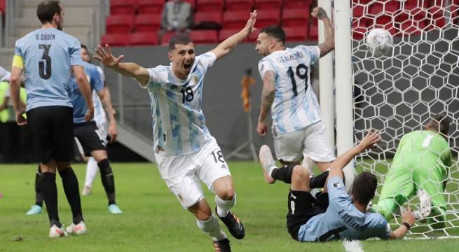 Argentina venció 1-0 a Uruguay por la Copa América [Video]