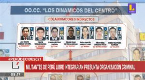 Militantes de Perú Libre integrarían presunta organización criminal