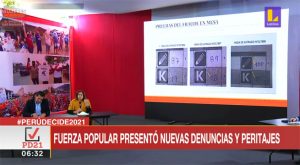 Fuerza Popular presentó nuevas denuncias y peritajes