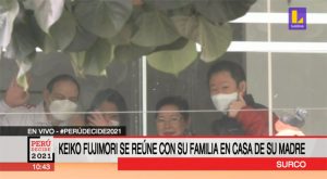 Keiko Fujimori visitó a su madre y confirmó que votará a las 4 p.m.