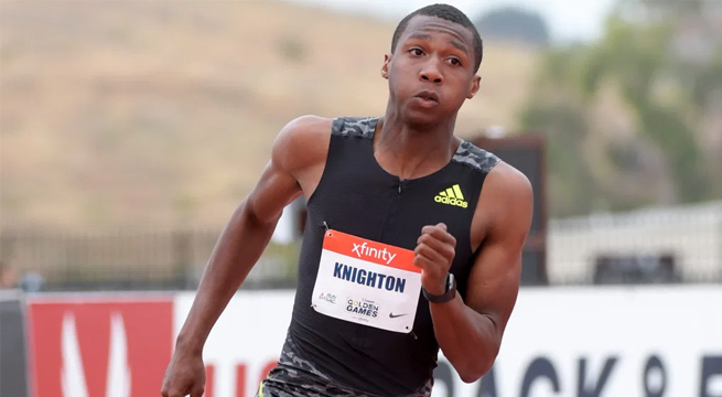 El nuevo rayo: Joven estadounidense superó el récord de Usain Bolt