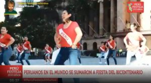 Peruanos en el mundo se sumaron a Fiestas del Bicentenario