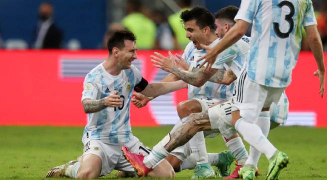 ¡Argentina campeón de América! En la final venció 1-0 a Brasil [Video]