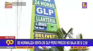 Se normaliza venta de GLP, pero el precio no baja de S/2.50