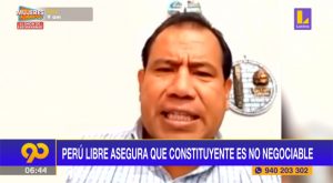 Perú Libre: “La asamblea constituyente no es negociable”