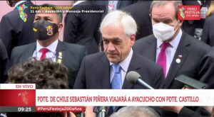Presidente de Chile viajará a Ayacucho con Pedro Castillo