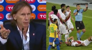 Ricardo Gareca: “Los árbitros no están para agredir a los jugadores”