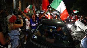 Celebraciones por la Eurocopa en Italia dejan un muerto y varios heridos