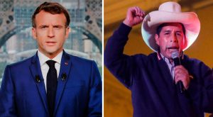 Macron felicita a Pedro Castillo tras su proclamación como presidente electo