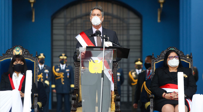 Presidente Sagasti hace un llamado a la unión en el marco del Bicentenario