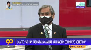 Ministro de Salud: “No hay razón para cambiar la vacunación con el nuevo gobierno”