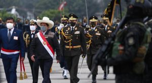 Mandatario Pedro Castillo es reconocido como jefe supremo de las FF. AA. y PNP