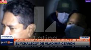 El “Chaleco” de Vladimir Cerrón