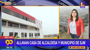 Allanan vivienda de alcaldesa de SJM y oficinas del municipio por presuntas compras irregulares