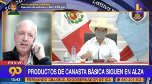 Fernando Cillóniz: la política de Pedro Castillo es la responsable del alza de los precios