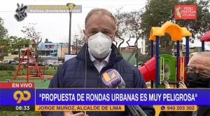 Alcalde de Lima: “La propuesta de rondas urbanas es muy peligrosa”