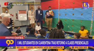 5 mil estudiantes fueron puestos en cuarentena tras retorno a clases presenciales en Estados Unidos