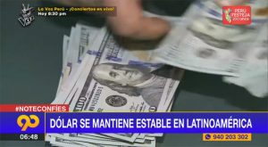 Dólar se mantiene estable en Latinoamérica