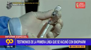 Vacuna de Sinopharm tiene 94% de efectividad según el Minsa